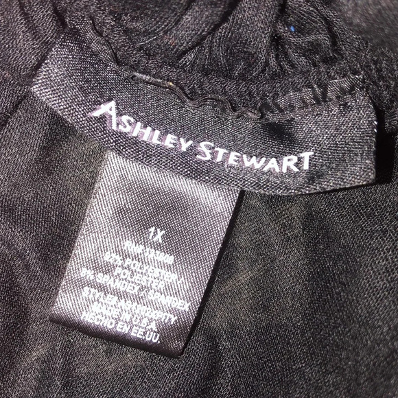 Ashley Stewart size 1X black strapless romper - Picture 3 of 5